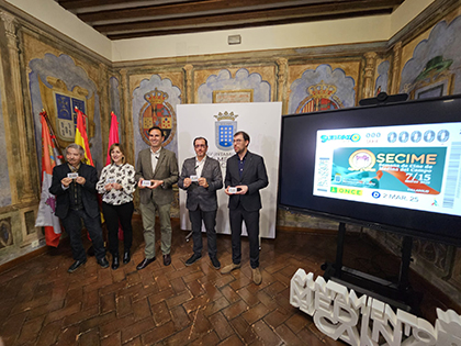 Presentación del cupón dedicado a la SECIME