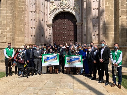 Presentación del cupón dedicado a los 40 años del Parlamento de Andalucía