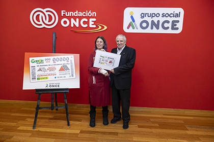 Presentación del cupón dedicado al Día Nacional de la Esclerosis Múltiple