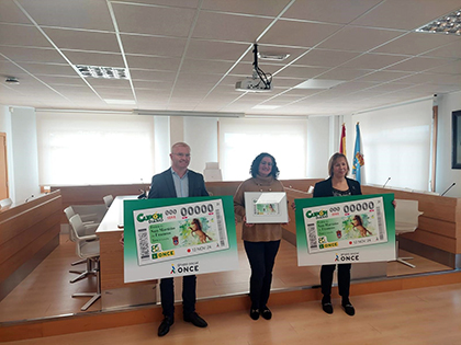 Presentación del cupón dedicado a la Feira do San Martiño de Francos, Teo