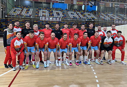 Foto de familia de la selección 